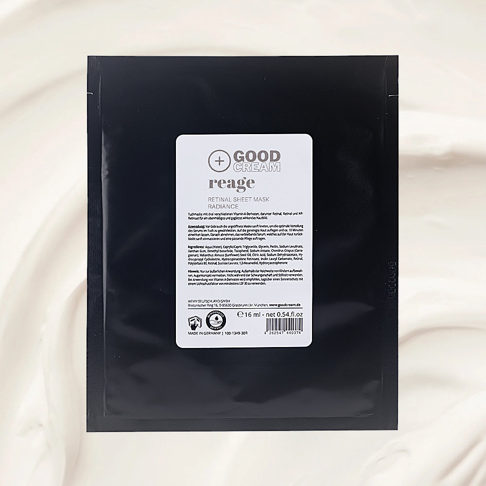 reage - Retinal Sheet Mask Radiance