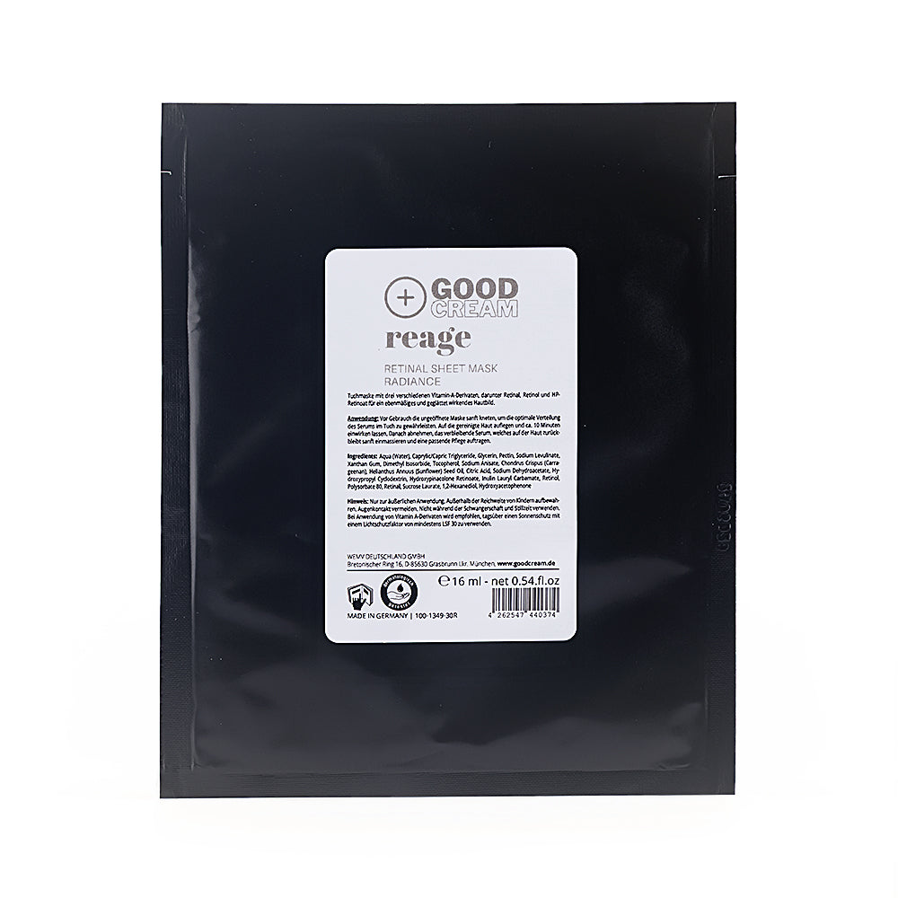 reage - Retinal Sheet Mask Radiance